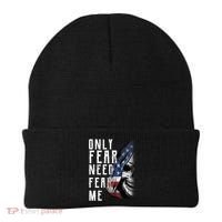 Only Fear Need Fear Me Beanie thumb 0