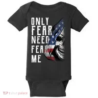 Only Fear Need Fear Me Baby Bodysuit thumb 0