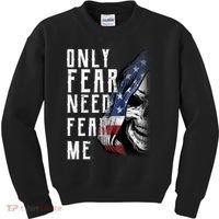 Only Fear Need Fear Me Kids Sweatshirt thumb 0