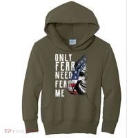 Only Fear Need Fear Me Kids Hoodie thumb 0