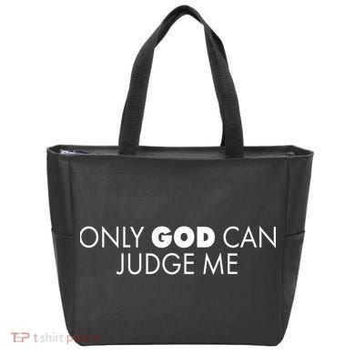 Only God Can Judge Me Tote Bag