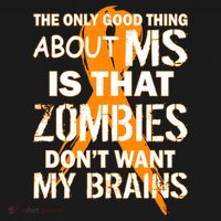 Only Good Thing About MS Zombies Don't Want My Brains Backpack thumb 2