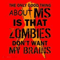 Only Good Thing About MS Zombies Don't Want My Brains Santa Hat thumb 1