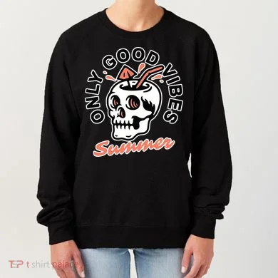 Only Good Vibes Summer Women's Sweatshirt