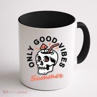 Only Good Vibes Summer Coffee Mug thumb 1