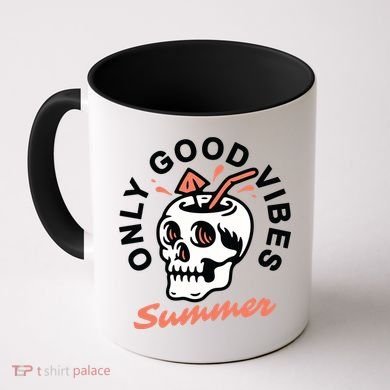 Only Good Vibes Summer Coffee Mug