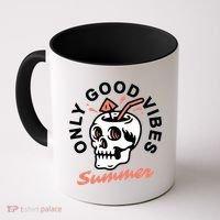 Only Good Vibes Summer Coffee Mug thumb 0