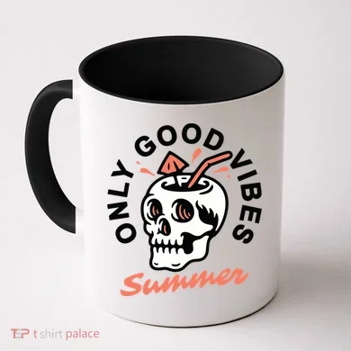 Only Good Vibes Summer Coffee Mug