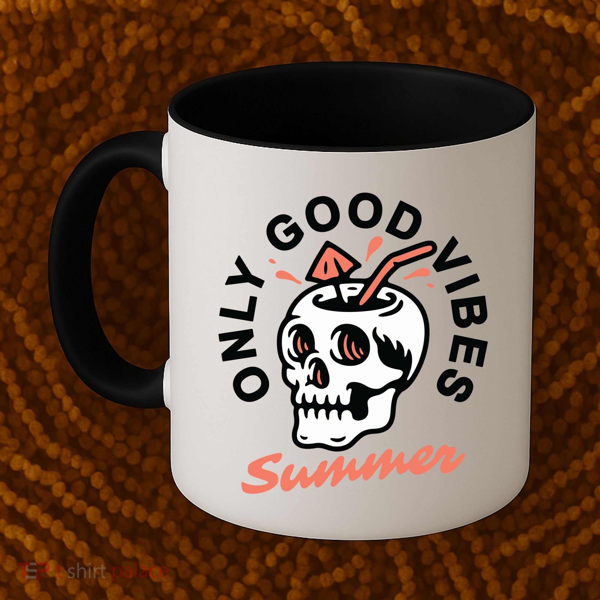 Only Good Vibes Summer Coffee Mug