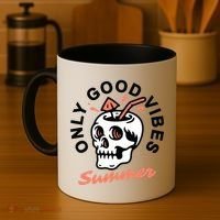 Only Good Vibes Summer Coffee Mug thumb 4