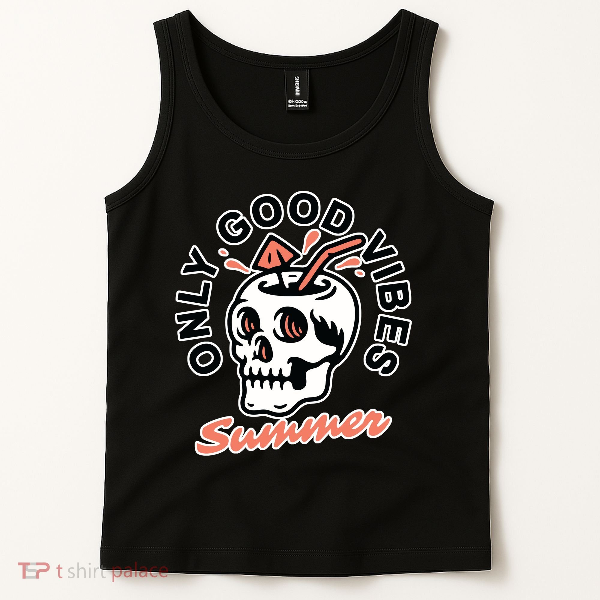 Only Good Vibes Summer Tank Top