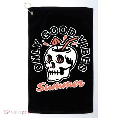 Only Good Vibes Summer Golf Towel