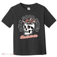 Only Good Vibes Summer Toddler T-Shirt thumb 0