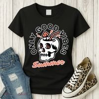 Only Good Vibes Summer Women's T-Shirt thumb 3