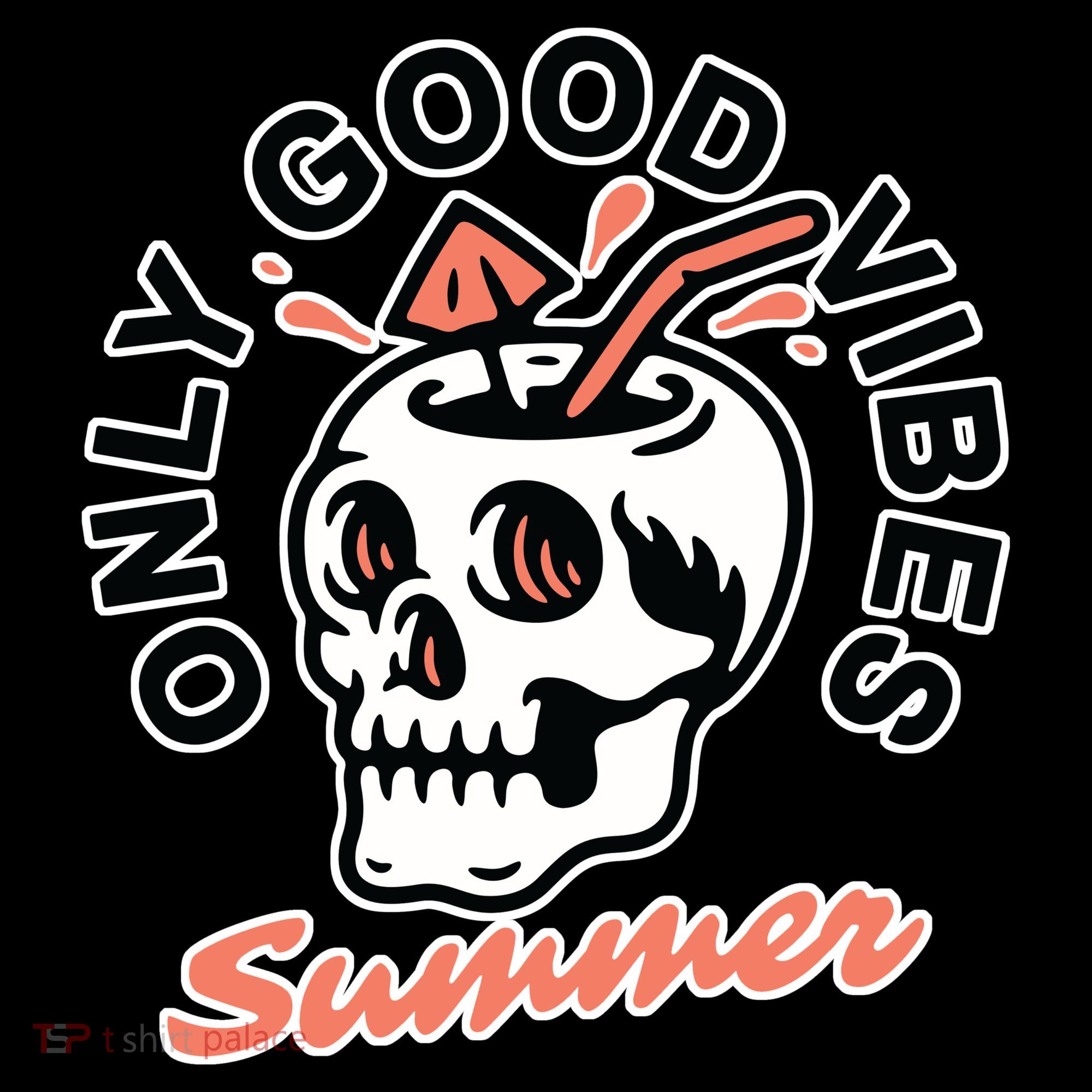 Only Good Vibes Summer Women's T-Shirt