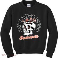 Only Good Vibes Summer Kids Sweatshirt thumb 0