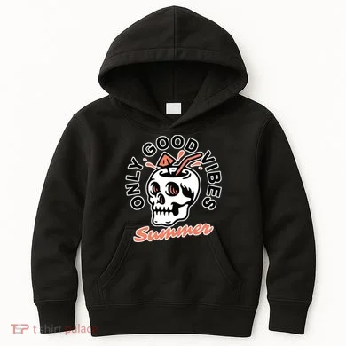 Only Good Vibes Summer Kids Hoodie
