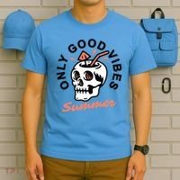 Only Good Vibes Summer T-Shirt thumb 5