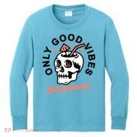 Only Good Vibes Summer Kids Long Sleeve Shirt thumb 0