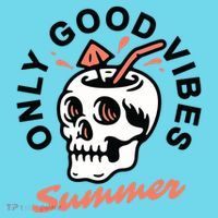 Only Good Vibes Summer Kids Long Sleeve Shirt thumb 2
