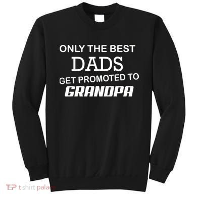 Only The Best Dads Could Get Promoted To Grandpas Sweatshirt