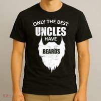 Only The Best Uncles Have Beards T-Shirt thumb 3