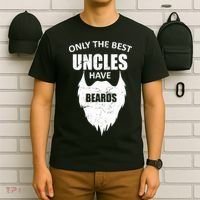 Only The Best Uncles Have Beards T-Shirt thumb 6