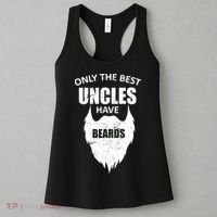 Only The Best Uncles Have Beards Women's Tank Top thumb 3