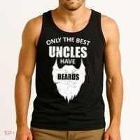 Only The Best Uncles Have Beards Tank Top thumb 3