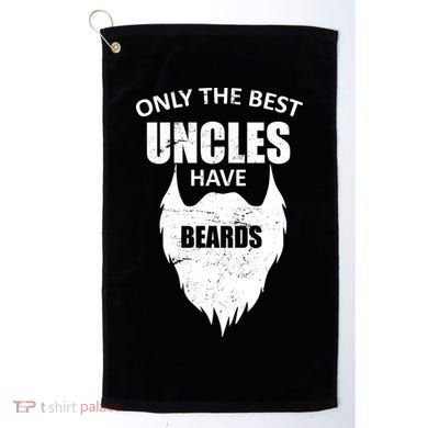 Only The Best Uncles Have Beards Golf Towel