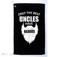 Only The Best Uncles Have Beards Golf Towel thumb 0