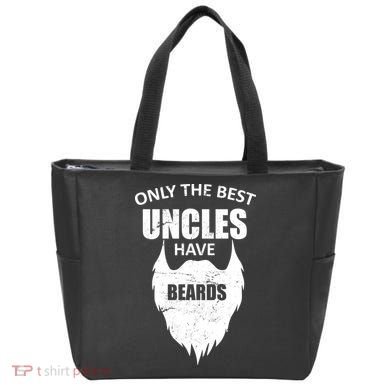 Only The Best Uncles Have Beards Tote Bag