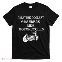 Only The Coolest Grandpas Ride Motorcycles Bike T-Shirt thumb 0