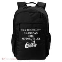 Only The Coolest Grandpas Ride Motorcycles Bike Backpack thumb 0