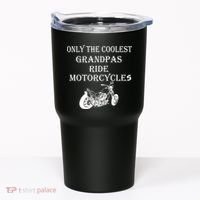 Only The Coolest Grandpas Ride Motorcycles Bike Tumbler thumb 0