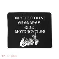 Only The Coolest Grandpas Ride Motorcycles Bike Mousepad thumb 0