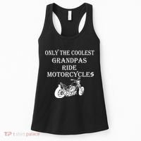 Only The Coolest Grandpas Ride Motorcycles Bike Women's Tank Top thumb 0