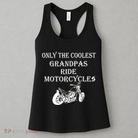 Only The Coolest Grandpas Ride Motorcycles Bike Women's Tank Top thumb 3