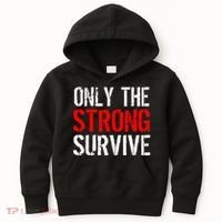 Only The Strong Survive Kids Hoodie thumb 0