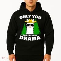 Only You Can Prevent Drama Hoodie thumb 2