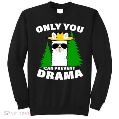 Only You Can Prevent Drama Sweatshirt