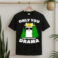 Only You Can Prevent Drama T-Shirt thumb 2