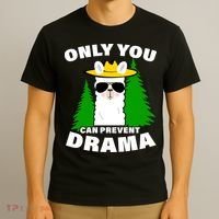 Only You Can Prevent Drama T-Shirt thumb 3