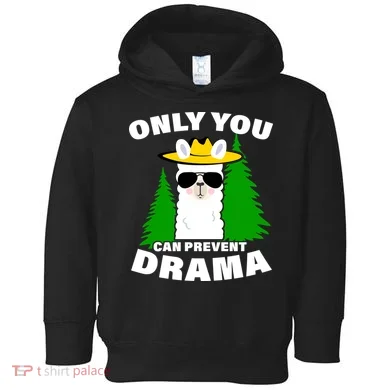 Only You Can Prevent Drama Toddler Hoodie