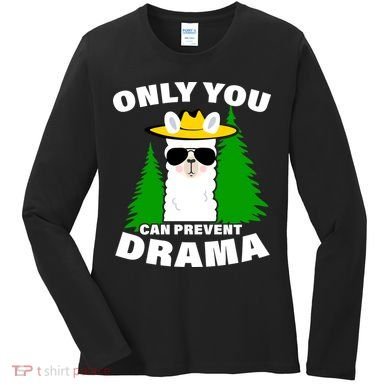 Only You Can Prevent Drama Women's Long Sleeve Shirt