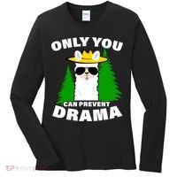 Only You Can Prevent Drama Women's Long Sleeve Shirt thumb 0