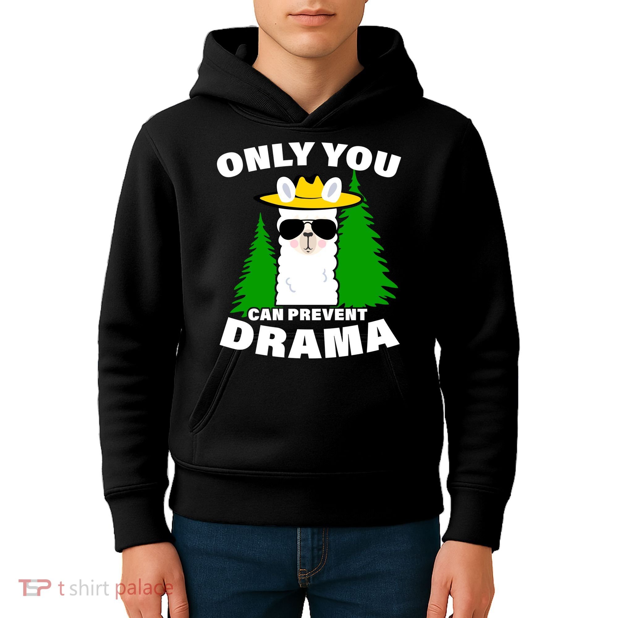 Only You Can Prevent Drama Kids Hoodie