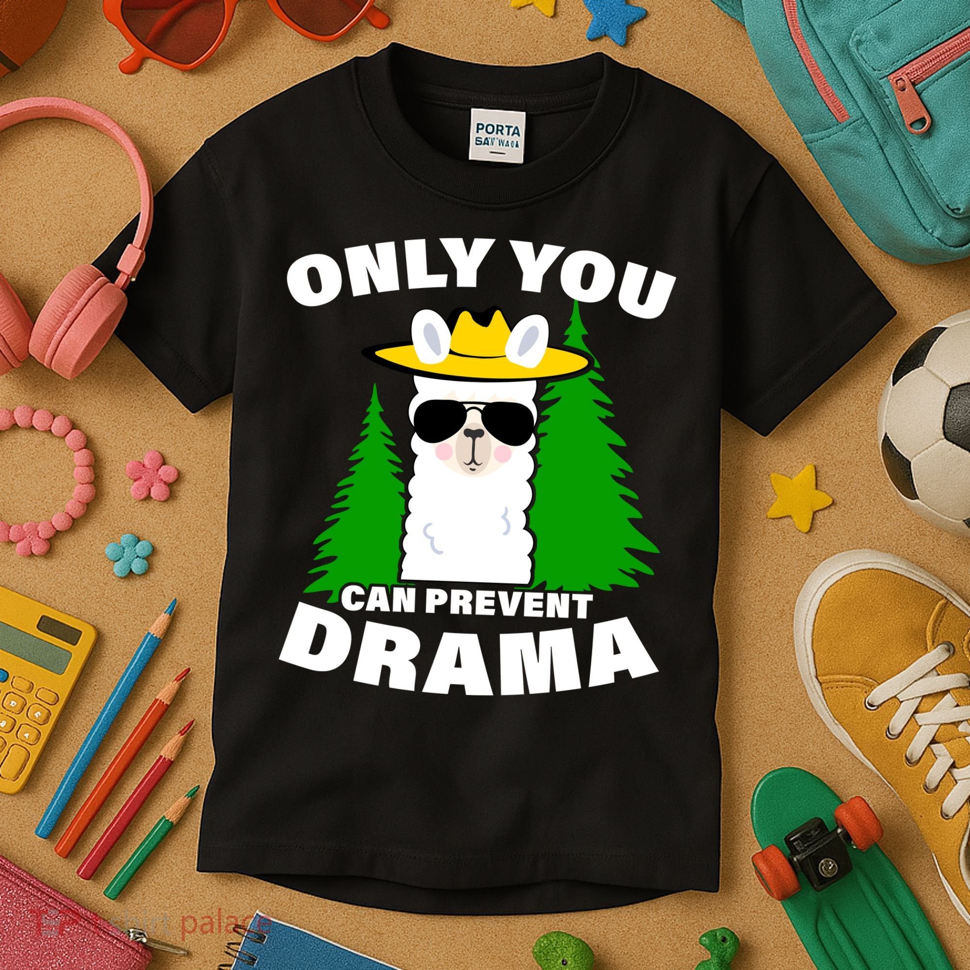 Only You Can Prevent Drama Kids T-Shirt