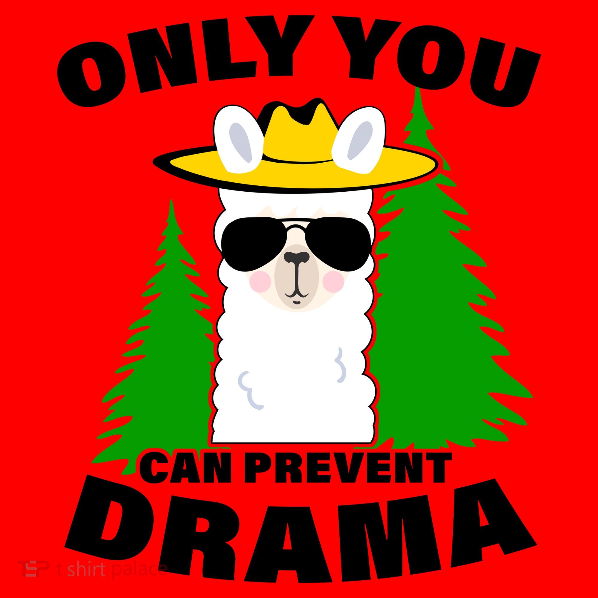 Only You Can Prevent Drama Santa Hat
