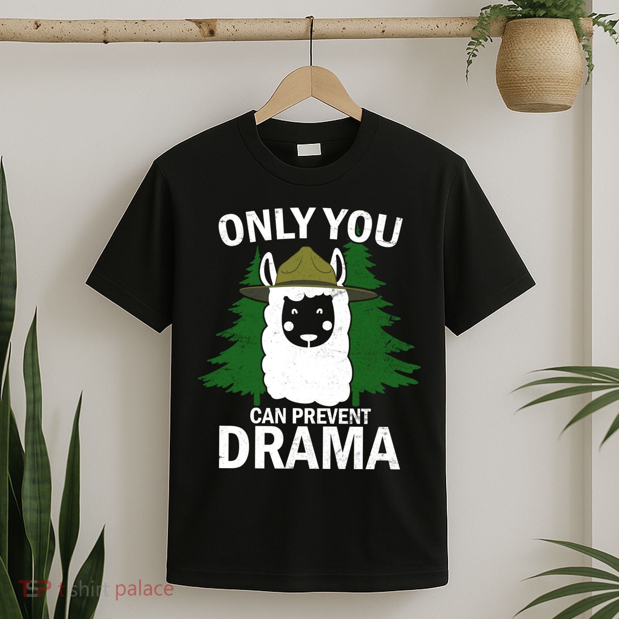 Only You Can Prevent Drama Funny LLama T-Shirt